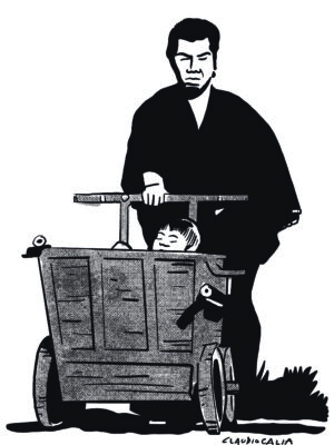 Lupo Solitario e figlio